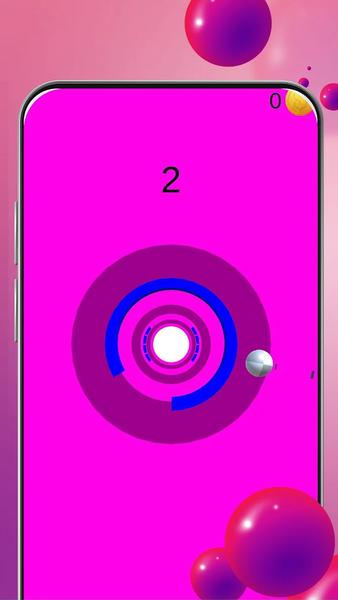 Falling Ball Game - Image screenshot of android app