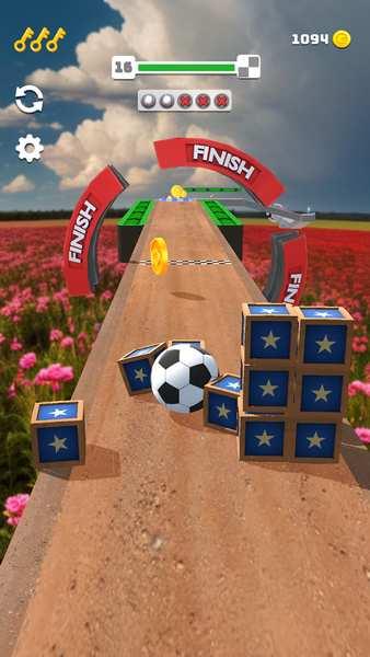 Rolling Balls: Race Mania! - Gameplay image of android game