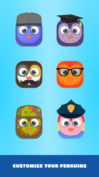 Falling Penguin - Gameplay image of android game