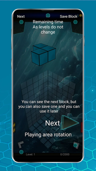 Falling Blocks 3D - Image screenshot of android app