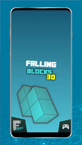 Falling Blocks 3D - Image screenshot of android app