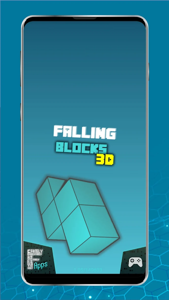 Falling Blocks 3D - عکس برنامه موبایلی اندروید