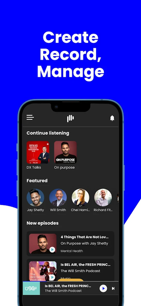 Podeo: Play Arabic Podcasts - عکس برنامه موبایلی اندروید
