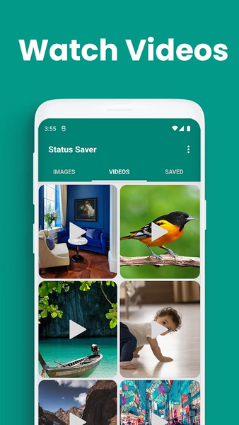 Status Saver・Status Downloader - عکس برنامه موبایلی اندروید