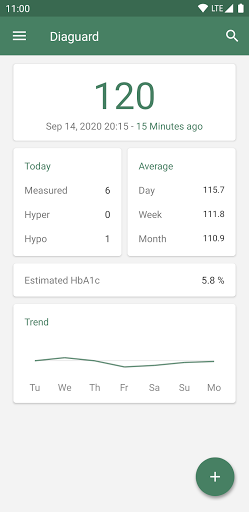 Diaguard: Diabetes Diary - عکس برنامه موبایلی اندروید