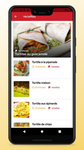 French Cuisine Recipes & Food - Image screenshot of android app
