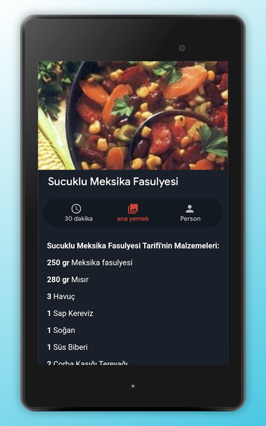 Turkish Food Recipes & Cooking - Image screenshot of android app