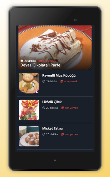 Turkish Food Recipes & Cooking - Image screenshot of android app