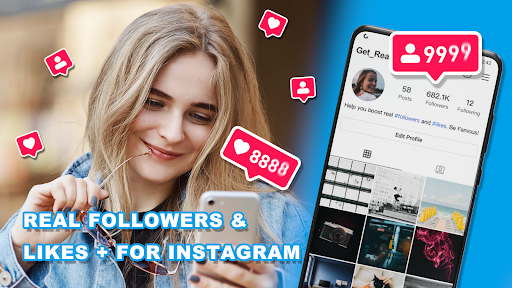 Get Real Followers & Likes + - Image screenshot of android app