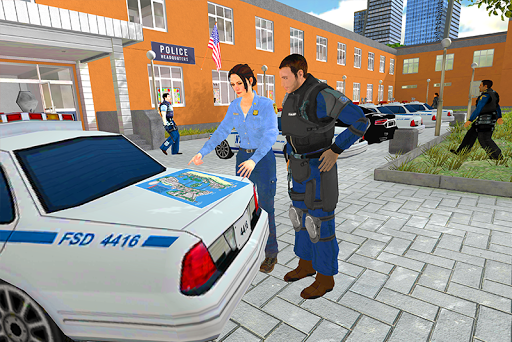 A Police Mom: Virtual Mother Simulator Family Life - Gameplay image of android game