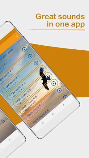 Eagle sounds, ringtones. - Image screenshot of android app