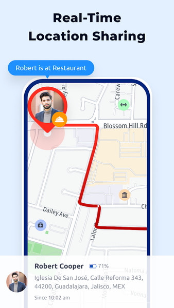 Phone Tracker, Family Location - Image screenshot of android app