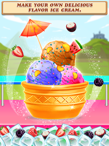 Street Ice Cream Shop Game - عکس برنامه موبایلی اندروید