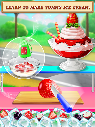 Street Ice Cream Shop Game - عکس برنامه موبایلی اندروید