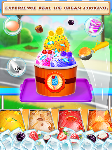 Street Ice Cream Shop Game - عکس برنامه موبایلی اندروید