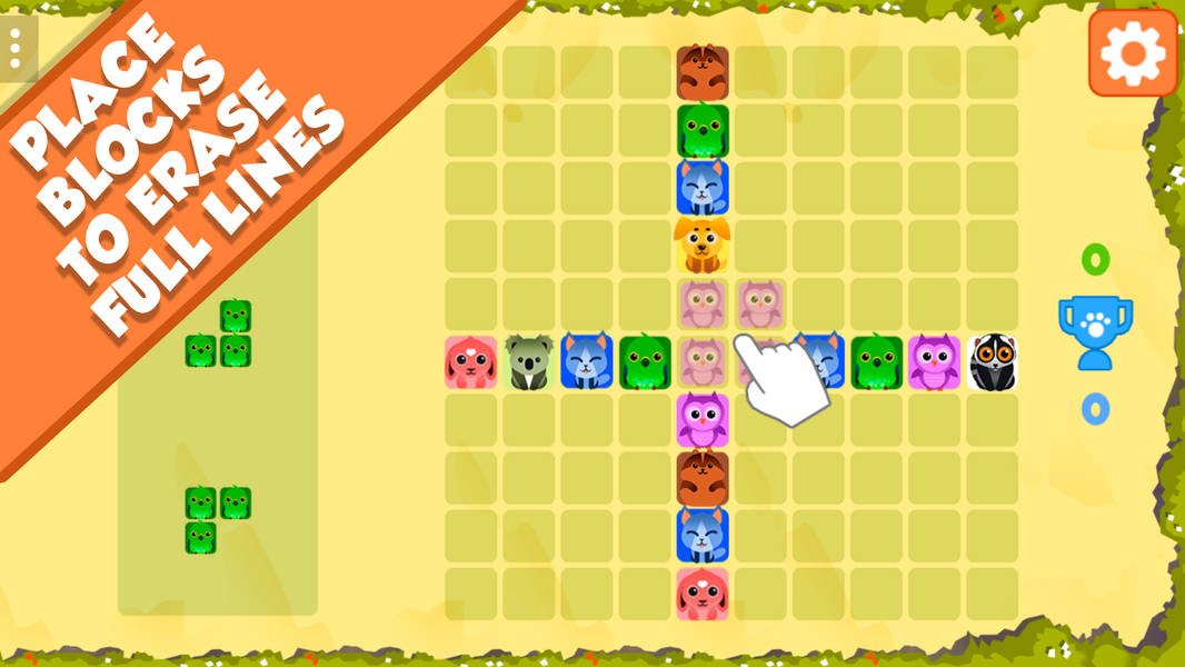 1010 Animals - Block Puzzle - عکس بازی موبایلی اندروید