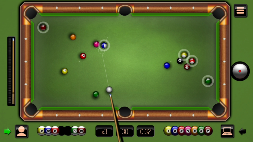 8 Ball Billiards Classic - Gameplay image of android game