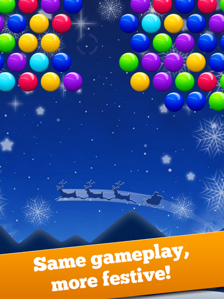 Smarty Bubbles XMAS Edition - Gameplay image of android game