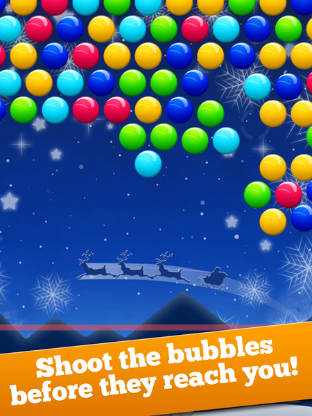 Smarty Bubbles XMAS Edition - Gameplay image of android game