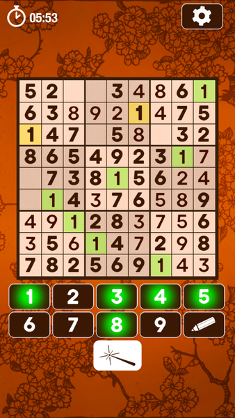 Sudoku Classic - Gameplay image of android game