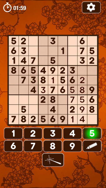 Sudoku Classic - Gameplay image of android game