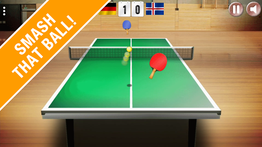 Table Tennis 3D Ping Pong Game - Gameplay image of android game