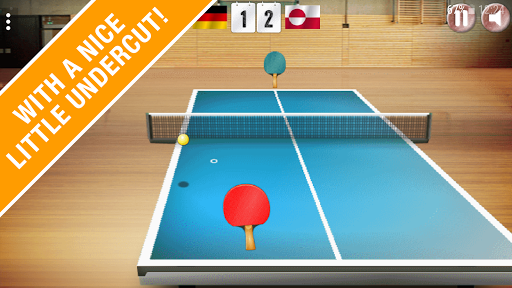 Table Tennis 3D Ping Pong Game - Gameplay image of android game