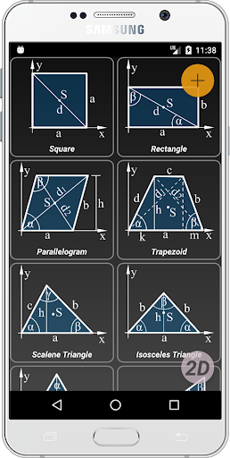 Geometryx: Geometry Calculator - عکس برنامه موبایلی اندروید
