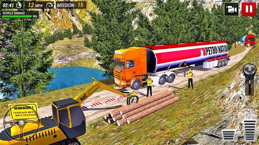 Oil Tanker Truck Games ۲۰۱۹ - عکس بازی موبایلی اندروید