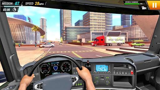 City Truck Driving Simulator Free - عکس بازی موبایلی اندروید