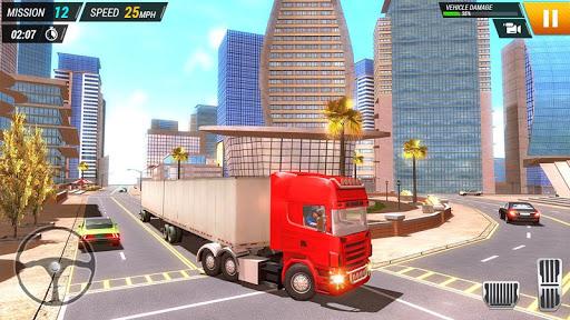 City Truck Driving Simulator Free - عکس بازی موبایلی اندروید