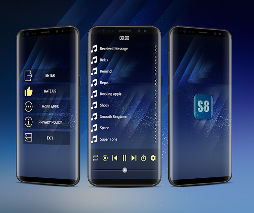 Latest Galaxy S8 Ringtones - Image screenshot of android app