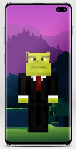 Shrek Skin for Minecraft - عکس برنامه موبایلی اندروید