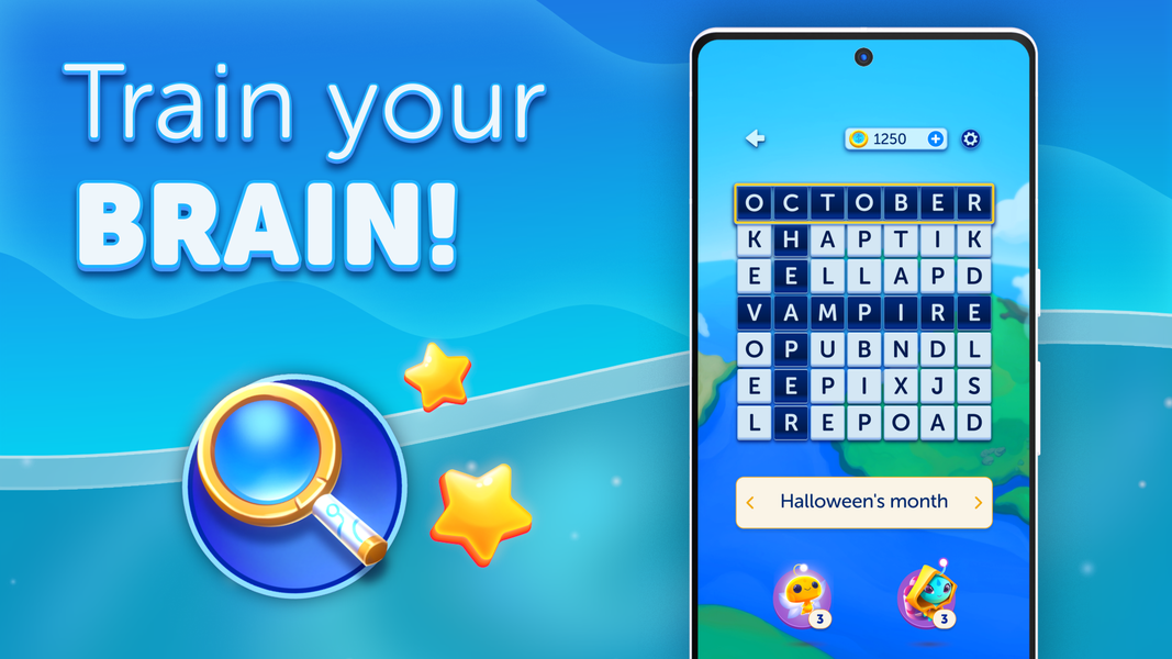 LunaCross: Crossword - عکس بازی موبایلی اندروید