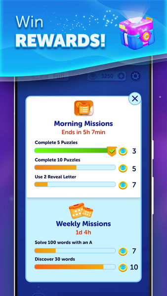 LunaCross: Crossword - عکس بازی موبایلی اندروید