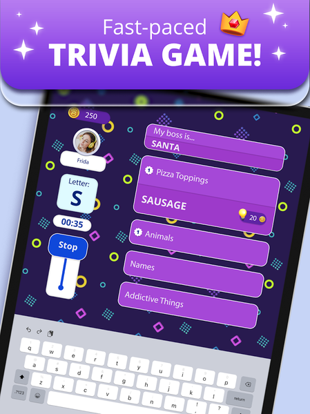 Stop ۲ - Word Trivia Game - عکس بازی موبایلی اندروید
