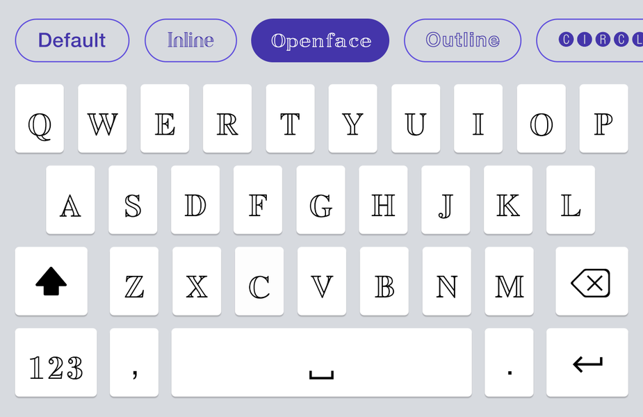 Fonts Keyboard - Stylish Fonts - عکس برنامه موبایلی اندروید