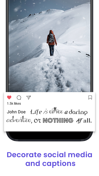 Fonts Keyboard - Stylish Fonts - Image screenshot of android app