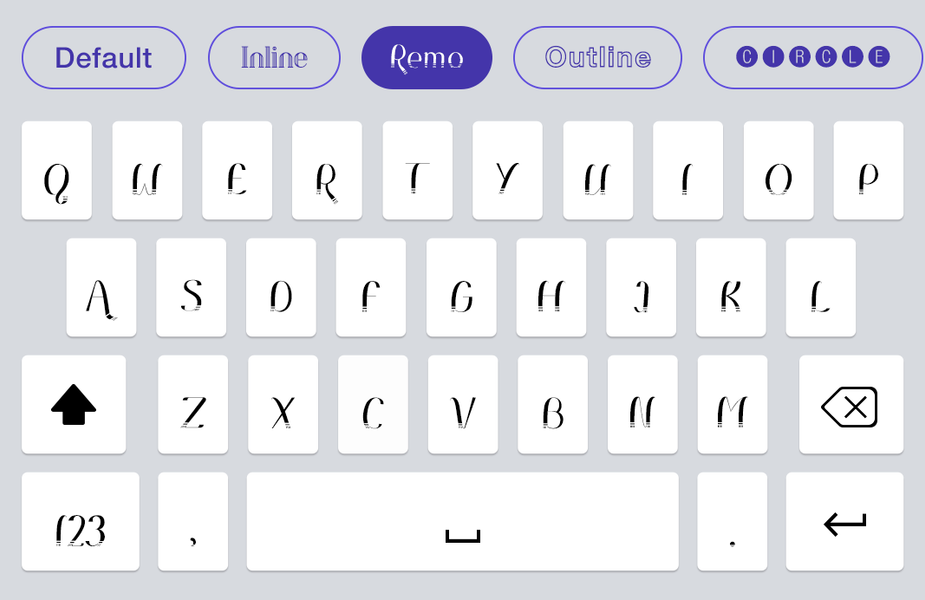 Fonts Keyboard - Stylish Fonts - Image screenshot of android app