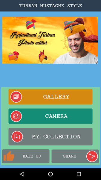Rajasthani Saafa Turban Photo - Image screenshot of android app