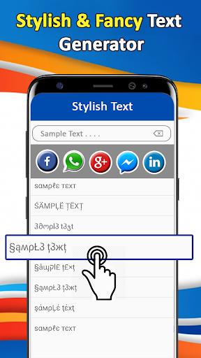 Stylish Fonts Keyboard – Fancy Fonts & Text Styles - Image screenshot of android app