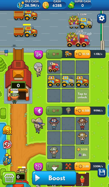 Idle Farm Tycoon - Merge Crops - عکس بازی موبایلی اندروید