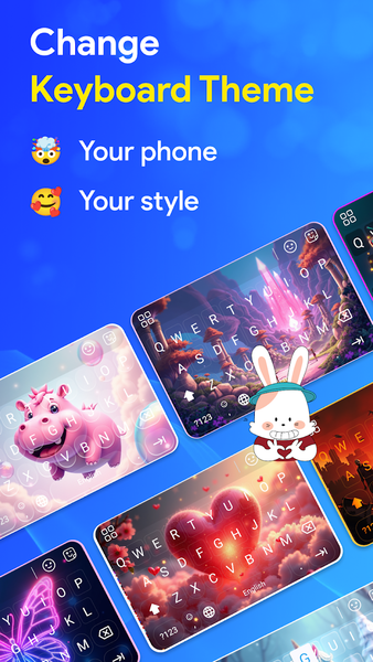 Cool & Fancy Keyboard Themes - Image screenshot of android app