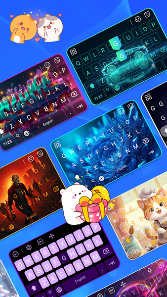 Cool & Fancy Keyboard Themes - Image screenshot of android app