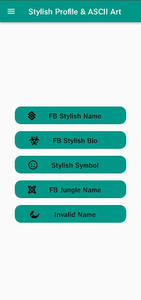 facebook stylish name convertor APK pour Android Télécharger