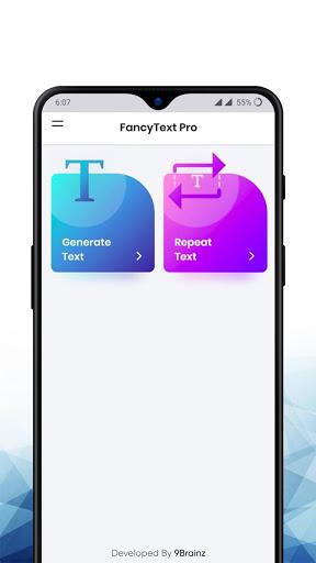 Fancy Text Pro - عکس برنامه موبایلی اندروید