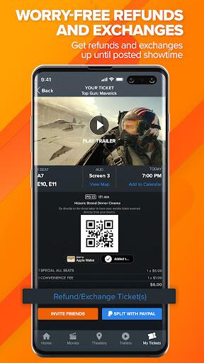 Fandango - Buy Movie Tickets - Image screenshot of android app