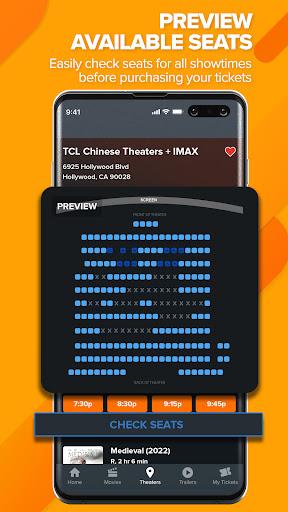 Fandango - Buy Movie Tickets - Image screenshot of android app