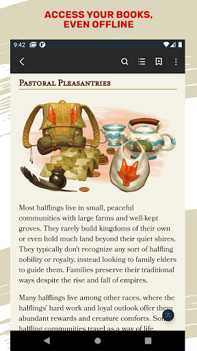 D&D Beyond - عکس برنامه موبایلی اندروید