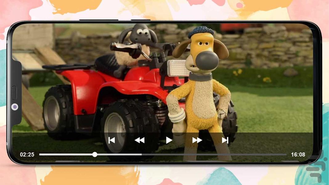 shaun the sheep 1 cartoon offline - Image screenshot of android app